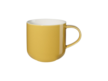 Porcelánový hrnek s uchem 400 ml COPPA ASA Selection - žlutý