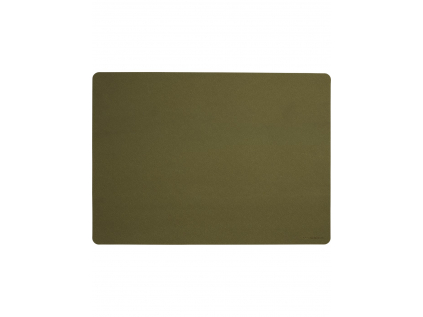 Prostírání imitace kůže 46x33 cm SOFT LEATHER OTPIC ASA Selection - khaki