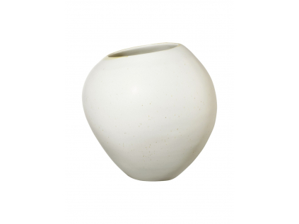 Kameninová váza výška 19,3 cm SWING ASA Selection - bílá
