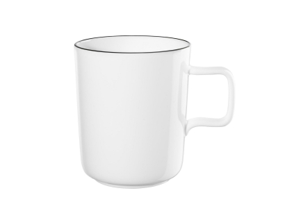 Porcelánový hrnek 350 ml OCO NOIRE ASA Selection - bílý