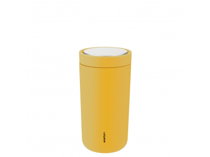 Termohrnek 0,2 l Stelton TO-GO CLICK - soft poppy yellow