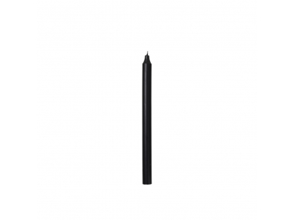 Svíčka 29,5 cm Broste - černá
