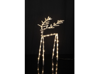 Světelná dekorace výška 40 cm STAR TRADING Icy - čirá