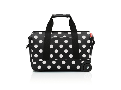 Cestovní taška na kolečkách Reisenthel Allrounder Trolley Frame Dots white