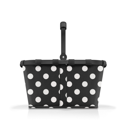 Nákupní košík Reisenthel Carrybag Frame Dots white