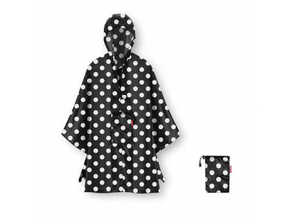 Poncho Reisenthel Mini Maxi Poncho Dots white