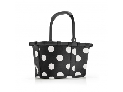 Nákupní košík Reisenthel Carrybag XS Frame Dots white