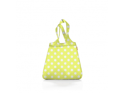 Skládací taška Mini Maxi Shopper Dots white yellow