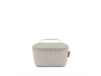 Termobox Reisenthel Coolerbag S pocket Herringbone sand