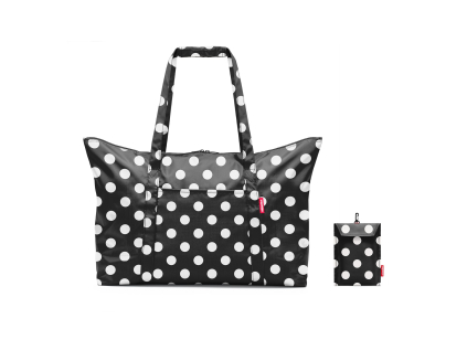 Skládací cestovní taška Reisenthel Mini Maxi Travelbag Dots white