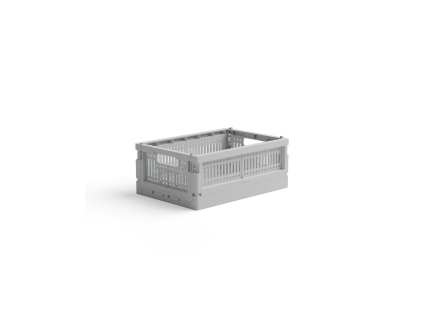 Skládací přepravka mini Made Crate  - misty grey