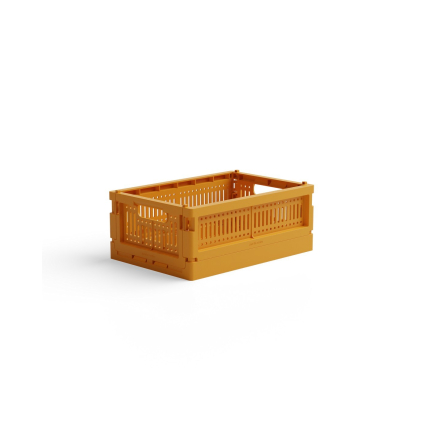 Skládací přepravka mini Made Crate  - mustard