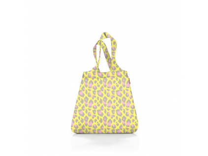 Skládací taška Reisenthel Mini Maxi Shopper Leo pastel gepard yellow