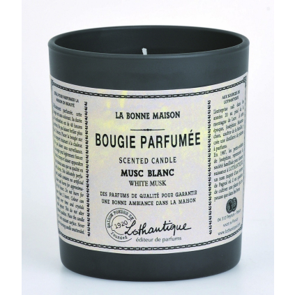 Vonná svíčka Lothantique WHITE MUSK, 160 g