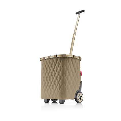 Nákupní košík na kolečkách Reisenthel Carrycruiser Frame Rhombus olive