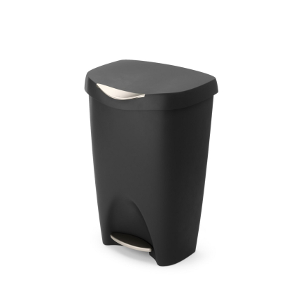Odpadkový koš 50 l Umbra BRIM - černý