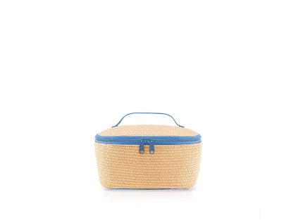 Termobox Reisenthel Coolerbag S pocket Raffia blue