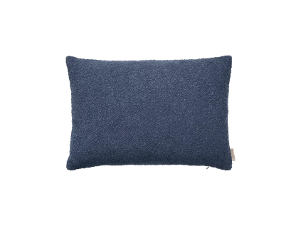 Povlak na polštář 40x60 cm Blomus BOUCLE - tmavě modrý