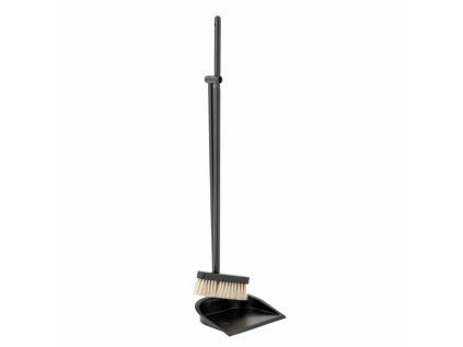 Set smetáčku s lopatkou Bloomingville - černý
