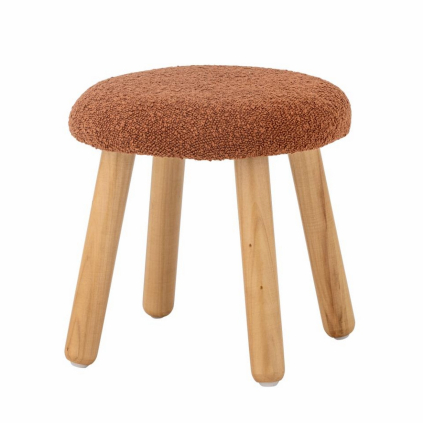 Dětská stolička výška 29 cm AKSEL Bloomingville - hnědá