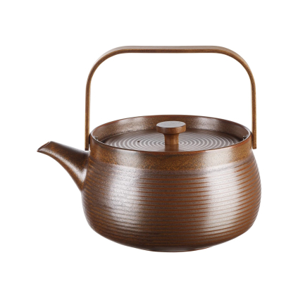 Porcelánová konvice na čaj 1,5 l JAPANDI ASA Selection - hnědá