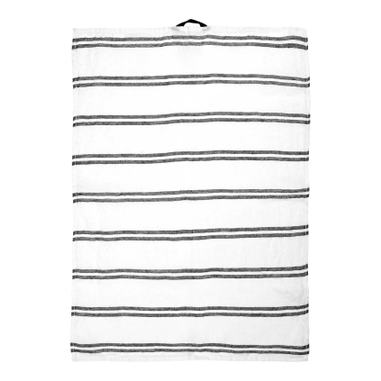 Lněná utěrka 70x50 cm KITCHEN TEXTILES ASA Selection - bílá