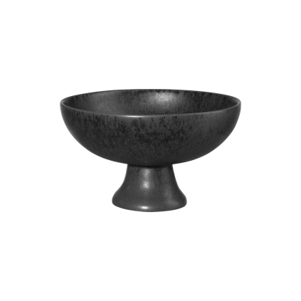 Keramická mísa na podstavci průměr 21 cm GRANDE NERO ASA Selection - černá