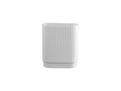 Porcelánová váza výška 9 cm PICCOLINI ART DECO ASA Seleciton - bílá
