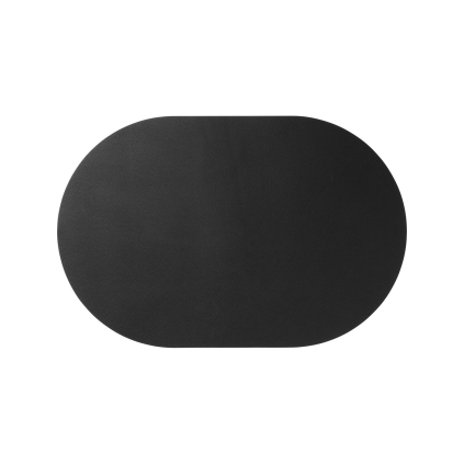 Prostírání imitace kůže 49,5x33 cm LEATHER OPTIC FINE ASA Selection - černé