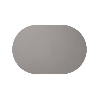 Prostírání imitace kůže 49,5x33 cm LEATHER OPTIC FINE ASA Selection - šedé