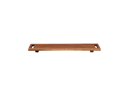 Dřevěný servírovací tác délka 60 cm WOOD DARK ASA Selection - hnědý