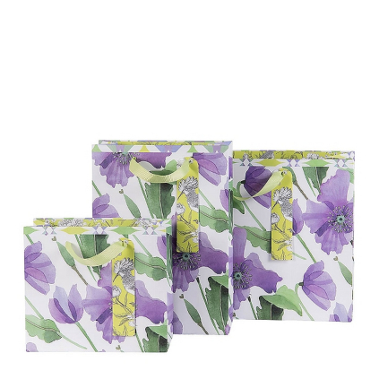 Dárková taška set 3 vel. Artebene Poppy