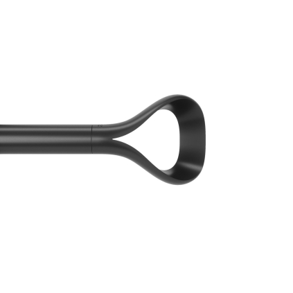 Černá roztažitelná garnýž 107-305 cm Umbra LOOP