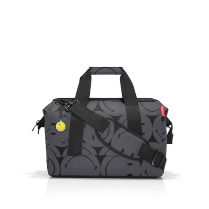 Cestovní taška Reisenthel Allrounder M Smiley® grey