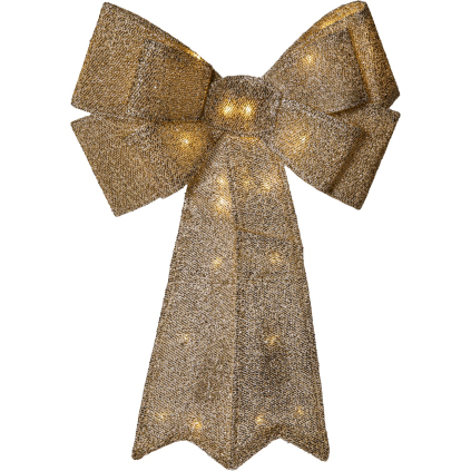 Závěsná svítící LED dekorace výška 62 cm Star Trading Lotta - zlatá