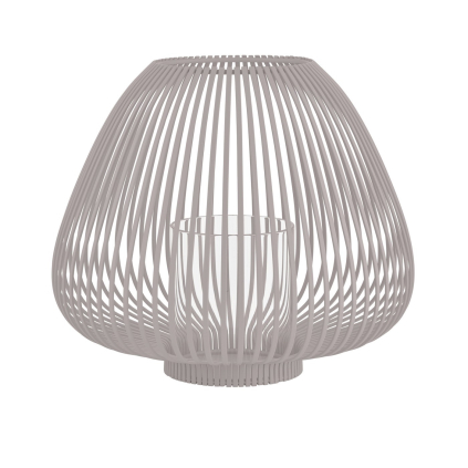 Lucerna výška 26 cm Blomus LYVA - světle šedá