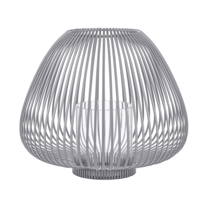 Lucerna výška 26 cm Blomus LYVA - šedá