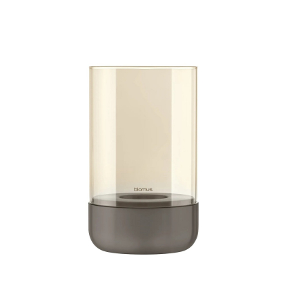 Svícen výška 20 cm Blomus CALMA - šedý