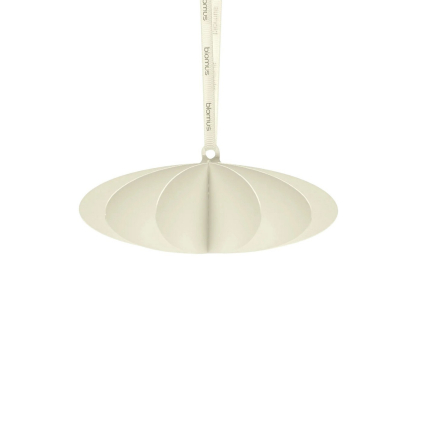 Sada 4 ks papírových elips Blomus KAZARY - krémová