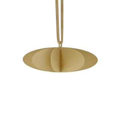 Sada 4 ks papírových elips Blomus KAZARY - hnědá