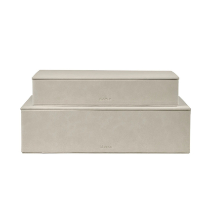 Sada 2 ks úložných boxů Blomus SAHLA - béžová