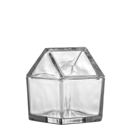 Skleněná dóza 550 ml ELIUS Bloomingville - čirá