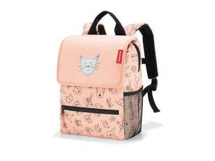 Dětský batoh Reisenthel Backpack kids Cats and dogs rose