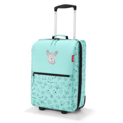 Dětská taška na kolečkách Reisenthel Trolley XS kids Cats and dogs mint