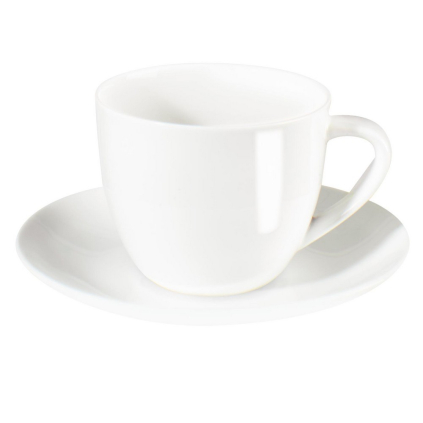 Hrníček s podšálkem 250 ml A TABLE ASA Selection - bílý