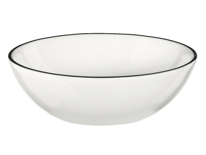 Miska s proužkem 11,5 cm A TABLE LIGNE NOIR ASA Selection - bílá