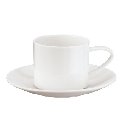 Hrníček s podšálkem 0,2 l A TABLE ASA Selection - bílý