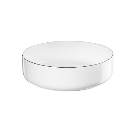 Miska s proužkem 11,5 cm OCO LIGNE NOIRE ASA Selection - bílá