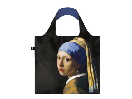 Skládací nákupní taška LOQI VERMEER Girl with a Pearl Earring