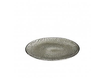 Mělký talíř 26 cm Broste NORDIC SEA - šedý